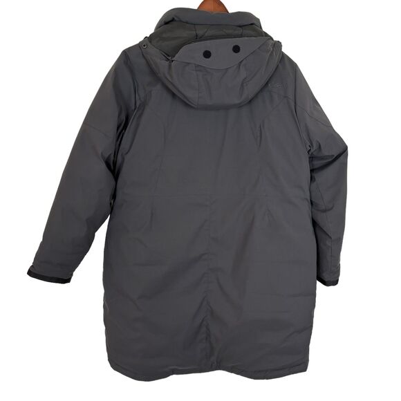 Cabela's Premier Norther Gray Down Fill Thick Winter Parka Coat Women’s XL Long - Picture 4 of 11